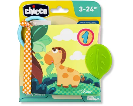Chicco Stoff Buch 123 3+ Monate