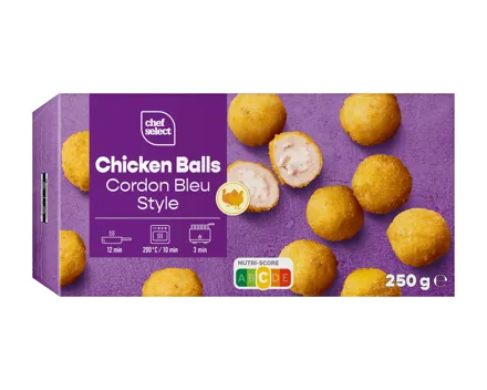 Chicken Balls Cordon Bleu