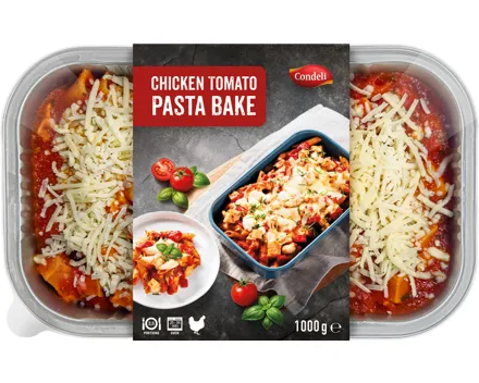 Chicken Tomato Pasta Bake