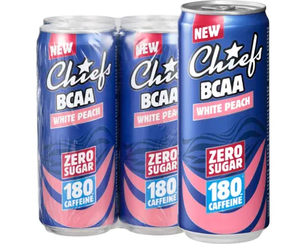 Chiefs BCAA Drink White Peach