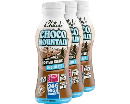 Chiefs Choco Mountain Milk Protein Drink 3 x 330 ml