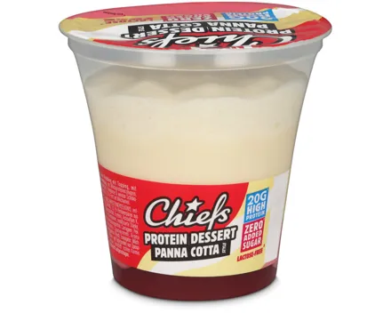 Chiefs High Protein Panna Cotta
