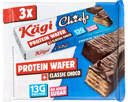 Chiefs Kägi Protein Wafer Classic Choco