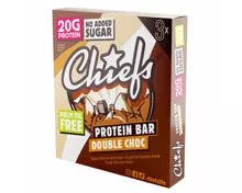 Chiefs Protein Bar Double Choc 3x55g