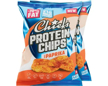 Chiefs Protein Chips Paprika 2 x 80 g