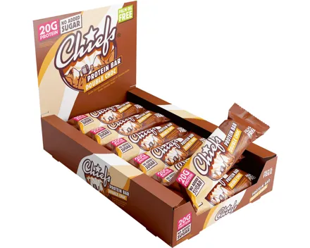 Chiefs Protein Riegel Double Chocolate 660 g