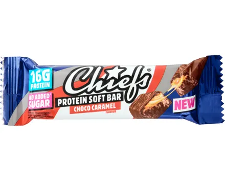 Chiefs Protein Softbar Choco Caramel