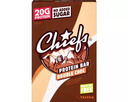 Chiefs Proteinriegel Double Choc