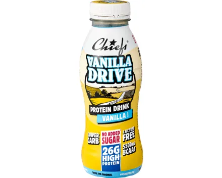 Chiefs Vanilla Drive Protein Drink
