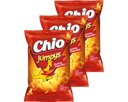Chio Jumpy's sunny Paprika 3x 100g