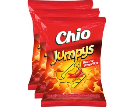 Chio Jumpys Sunny Paprika 3 x 100 g