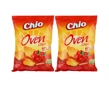 Chio Oven Chips Paprika 2x125g