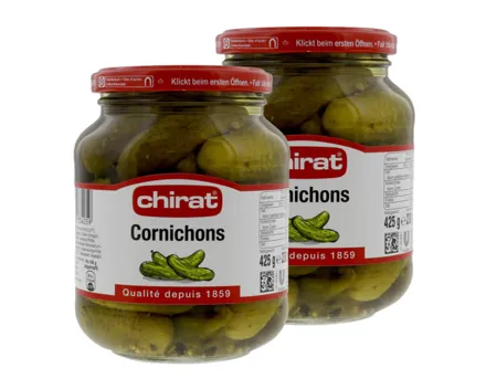 Chirat Cornichons 2x230g