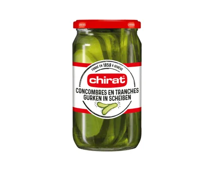 Chirat Essiggurken in Scheiben