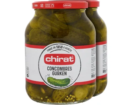 Chirat Gurken 2 x 800 g