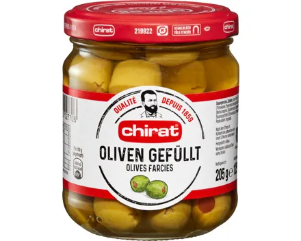 Chirat Oliven gefüllt