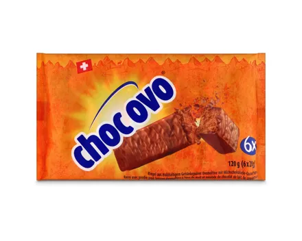 Choc Ovo Riegel 6x20g