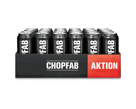 Chopfab Draftbier Dose 24x50cl