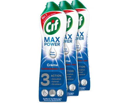 Cif Creme Javel 3 x 500 ml