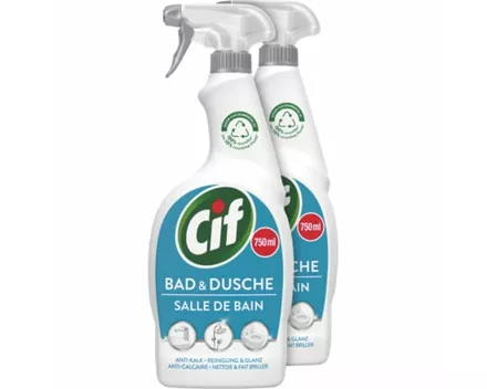 Cif Reiniger Bad & Dusche 2 x 750 ml