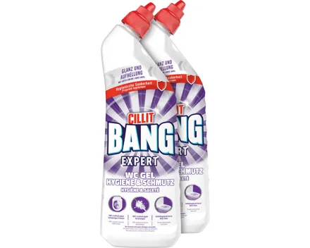 Cillit Bang WC Kraft Gel Hygiene & Schmutz 2 x 750 ml