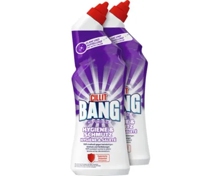 Cillit Bang WC Kraft Gel Hygiene & Schmutz 2 x 750 ml