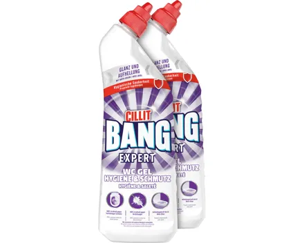 Cillit Bang WC Kraft Gel Hygiene & Schmutz 2 x 750 ml