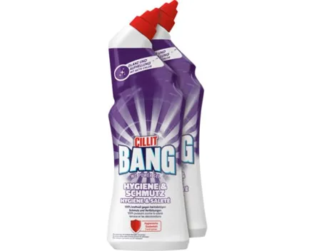 Cillit Bang WC Kraft Gel Hygiene & Schmutz 2 x 750 ml