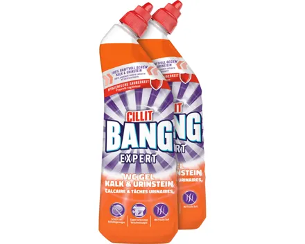Cillit Bang WC Kraft Gel Kalk & Schmutz 2 x 750 ml