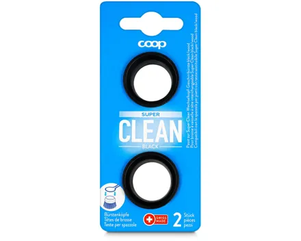 Clean Bürstenköpfe black 2 Stück