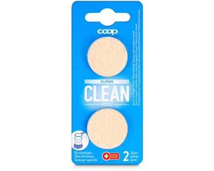 Clean Bürstenköpfe wood 2 Stück