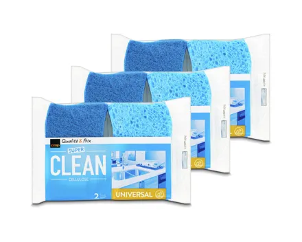 Clean Cellulose Schwamm Universal Trio
