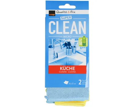Clean Mikrofaser Küchentuch 2 Stück