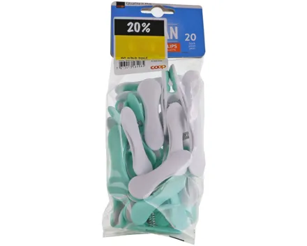 Clean Wäsche-Clips 20 Stück