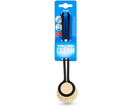 Clean Wechselkopf-Geschirrbürste wood