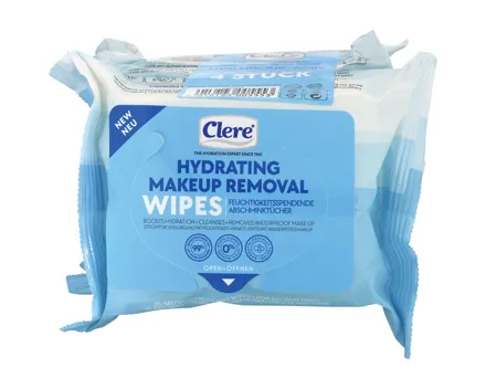 Clere Reinigungstücher Hyaluronic 4 x 25 Stück