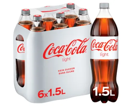 Coca-Cola light 6 x 1.5 l