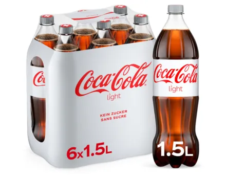 Coca Cola light 6x1.5l