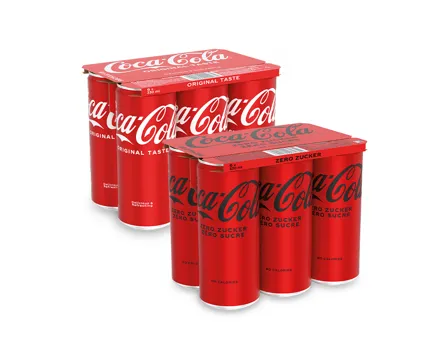 Coca-Cola ORIGINAL TASTE/ ZERO ZUCKER