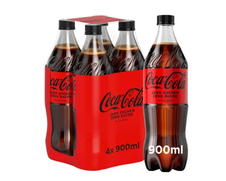 Coca Cola Zero 4x90cl