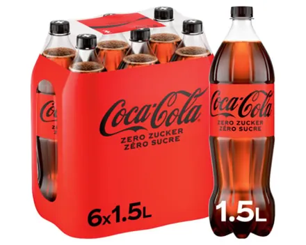 Coca-Cola Zero 6 x 1.5 l