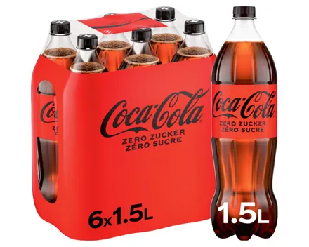 Coca-Cola Zero 6 x 1.5 l