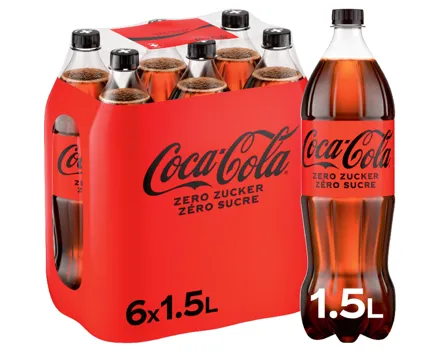 Coca-Cola Zero 6 x 1.5 l