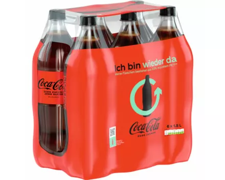 Coca-Cola Zero 6 x 1.5 l