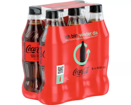 Coca-Cola Zero 6 x 50 cl