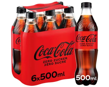 Coca-Cola Zero 6 x 50 cl