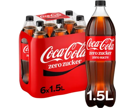Coca-Cola Zero 6x1,5l