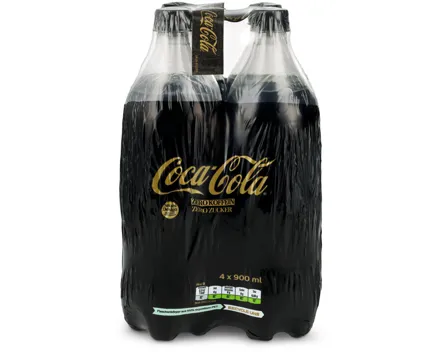 Coca Cola Zero koffeinfrei 4x90cl