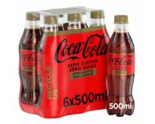 Coca-Cola Zero koffeinfrei 6x50cl