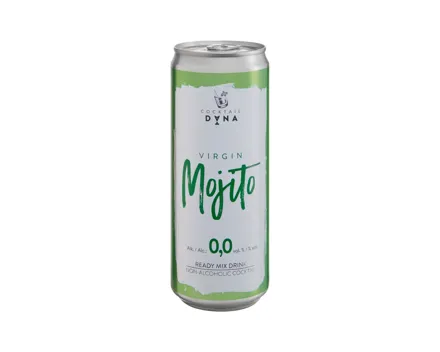 Cocktail Mojito Virgin alkoholfrei